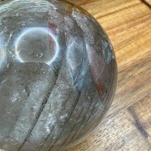 Lodolite Garden Quartz Sphere 70.2mm 482g Treasure World of Fae Erilea ACOTAR